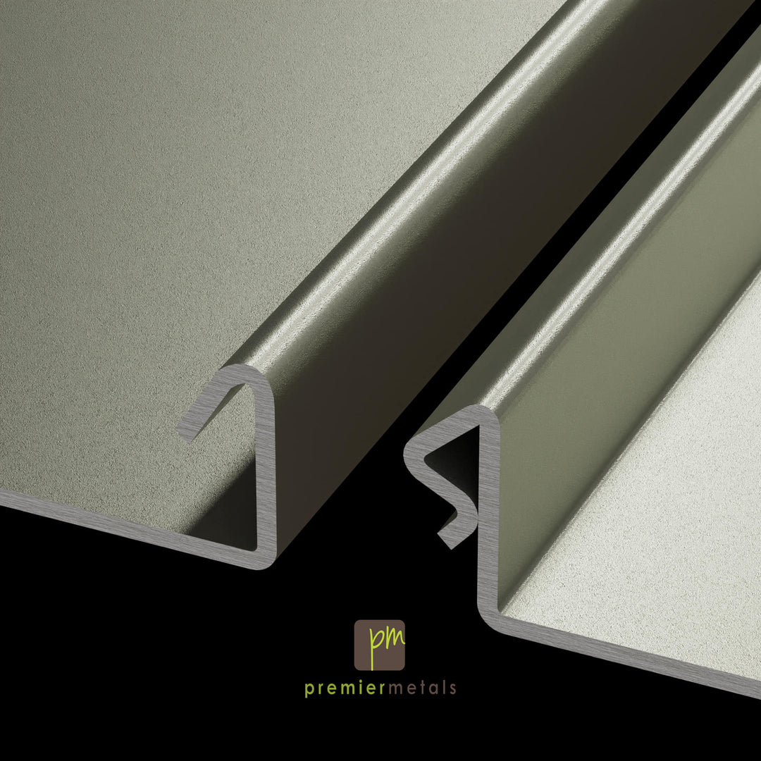 Snap and lock Steel panel - 16” width - Standard Colours